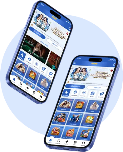 Minh họa game bắn cá với súng và các loài cá đa dạng